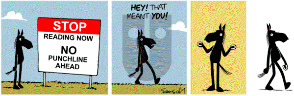 Dark Side of the Horse on Tuesday September 11, 2018 Comic Strip