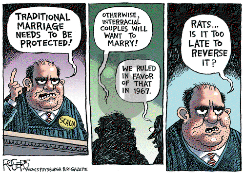 Rob Rogers on Friday May 1, 2015 Comic Strip