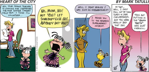 Heart of the City on Sunday January 9, 2011 Comic Strip