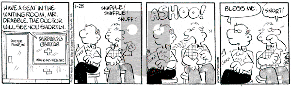 Drabble on Saturday January 28, 2006 Comic Strip