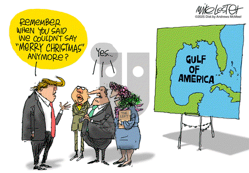 Mike Lester on Thursday February 13, 2025 Comic Strip