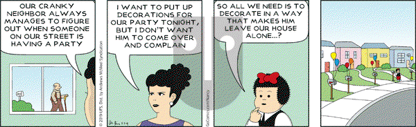 Nancy on Saturday August 3, 2019 Comic Strip