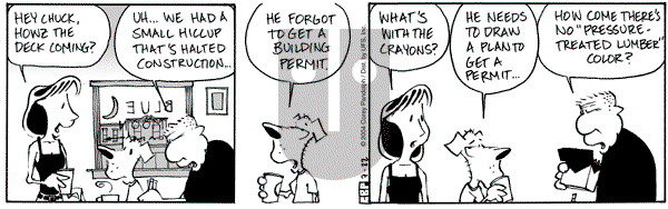 Barkeater Lake on Thursday February 23, 2012 Comic Strip