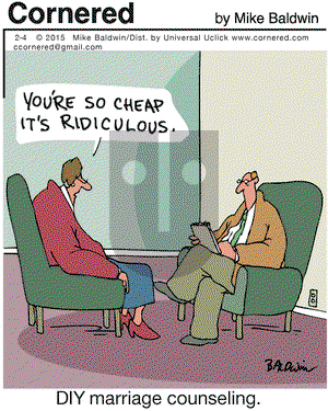 Cornered on Wednesday February 4, 2015 Comic Strip