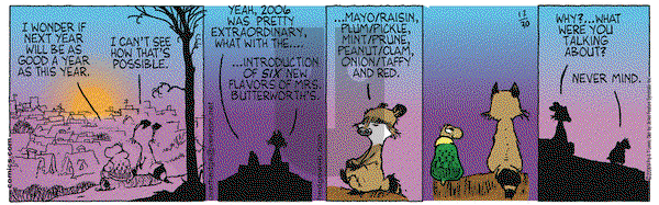 Over the Hedge on Saturday December 30, 2006 Comic Strip