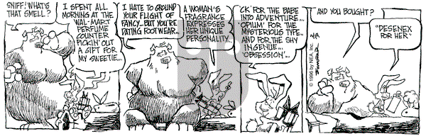 The Grizzwells on Monday February 19, 1996 Comic Strip