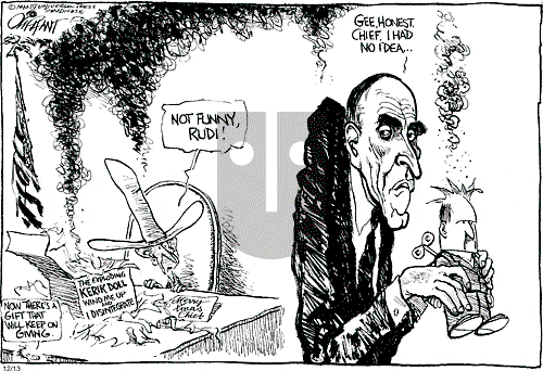 Pat Oliphant on Monday December 13, 2004 Comic Strip