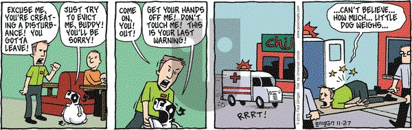 Pooch Cafe on Friday November 27, 2015 Comic Strip