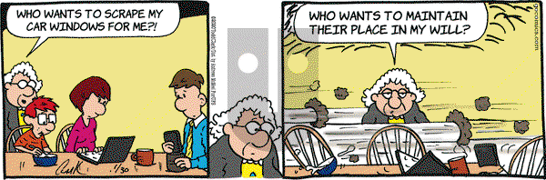 Lola on Thursday January 30, 2020 Comic Strip