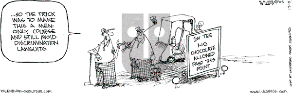 Non Sequitur on Saturday June 21, 2003 Comic Strip