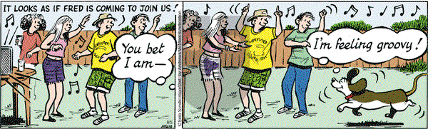 Fred Basset on Monday August 5, 2019 Comic Strip