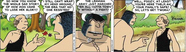 Alley Oop on Monday October 5, 2015 Comic Strip