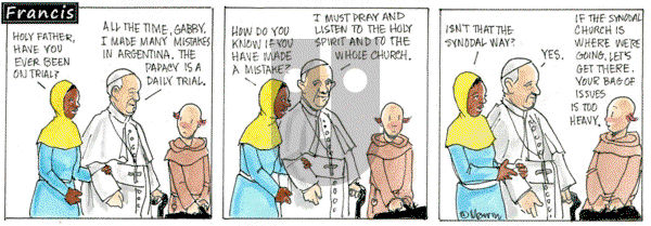 Francis on Thursday May 23, 2024 Comic Strip