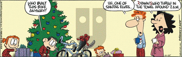 Baby Blues on Wednesday December 25, 2019 Comic Strip