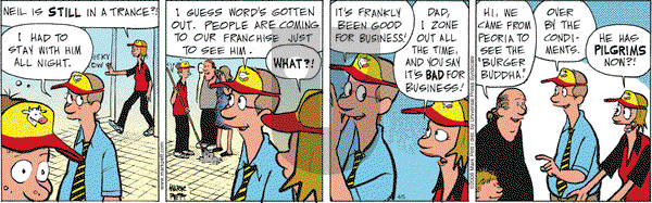 Lucky Cow on Wednesday April 5, 2006 Comic Strip