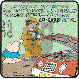 Ziggy - Thursday July 1, 2004 Comic Strip