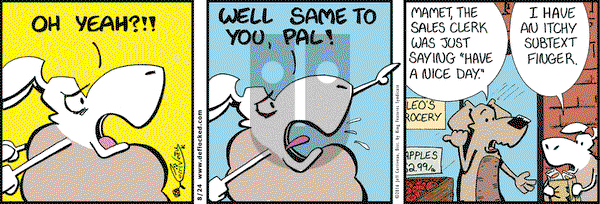 DeFlocked on Wednesday August 24, 2016 Comic Strip