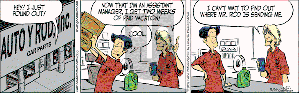Baldo on Saturday March 14, 2009 Comic Strip
