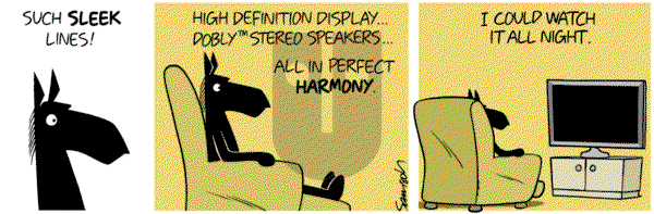 Dark Side of the Horse on Sunday October 8, 2017 Comic Strip