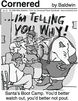 Cornered on Wednesday December 15, 1999 Comic Strip