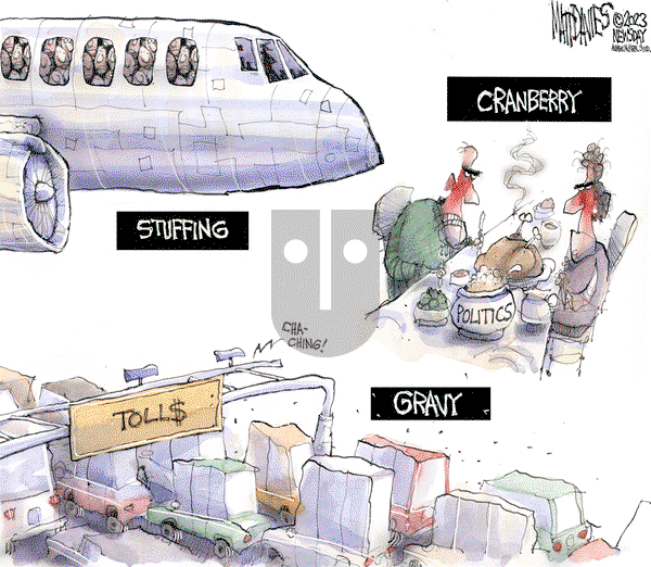 Matt Davies - Wednesday November 22, 2023 Comic Strip