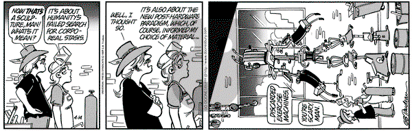 Doonesbury on Monday April 14, 1997 Comic Strip