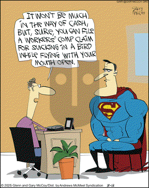 The Flying McCoys on Thursday March 13, 2025 Comic Strip