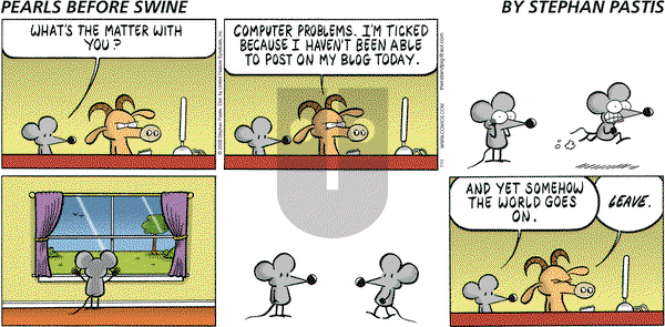 Pearls Before Swine - Sunday July 13, 2008 Comic Strip