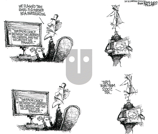 Matt Davies on Wednesday June 12, 2013 Comic Strip