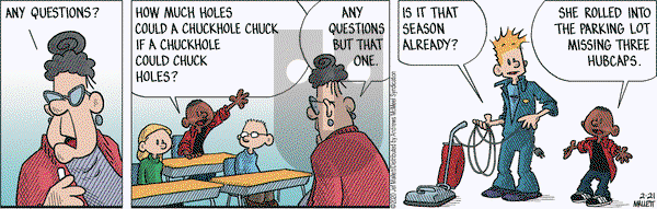 Frazz on Friday February 21, 2020 Comic Strip