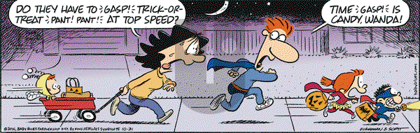 Baby Blues on Monday October 31, 2016 Comic Strip