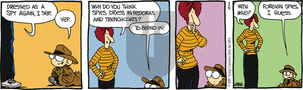 The Buckets on Thursday March 31, 2011 Comic Strip