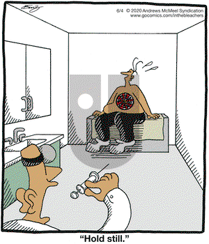 In the Bleachers on Thursday June 4, 2020 Comic Strip