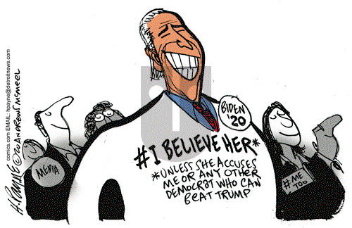 Henry Payne on Tuesday April 14, 2020 Comic Strip