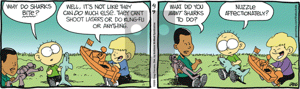 The Buckets on Thursday April 9, 2020 Comic Strip