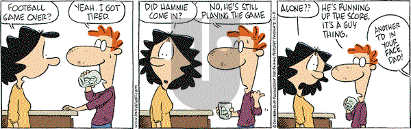 Baby Blues on Saturday October 8, 2011 Comic Strip