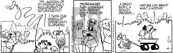 Over the Hedge on Friday September 24, 1999 Comic Strip