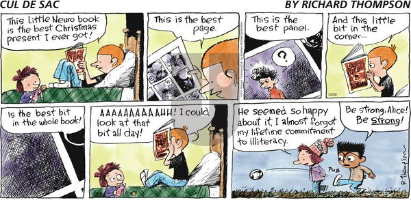 Cul de Sac on Sunday December 29, 2019 Comic Strip