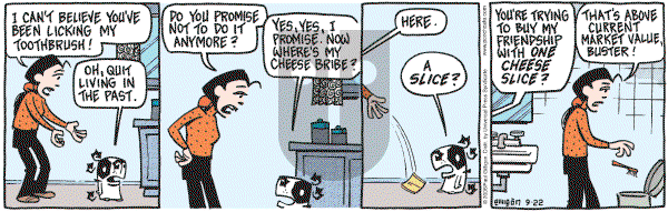 Pooch Cafe on Friday September 22, 2006 Comic Strip