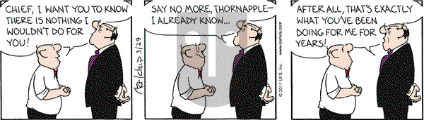The Born Loser on Tuesday March 29, 2011 Comic Strip