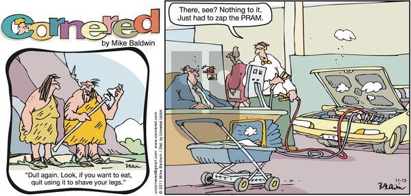 Cornered on Sunday November 13, 2011 Comic Strip
