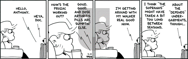 FoxTrot on Monday March 13, 2006 Comic Strip