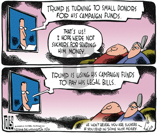 Tom Toles on Tuesday April 17, 2018 Comic Strip