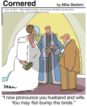 Cornered on Tuesday February 14, 2017 Comic Strip