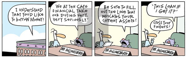 Ten Cats - Wednesday March 12, 2014 Comic Strip