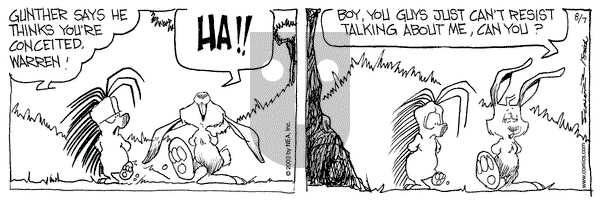 The Grizzwells on Thursday August 7, 2003 Comic Strip