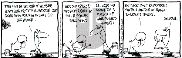The Duplex on Friday February 14, 1997 Comic Strip