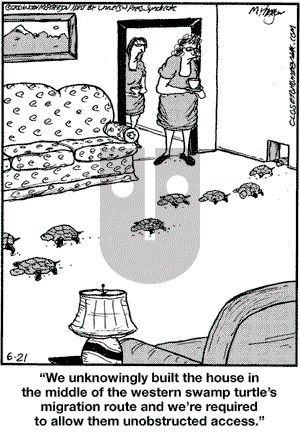 Close to Home on Wednesday June 21, 2006 Comic Strip