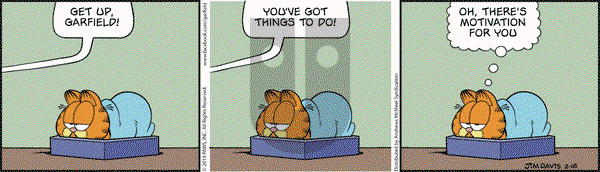 Garfield on Monday February 18, 2019 Comic Strip