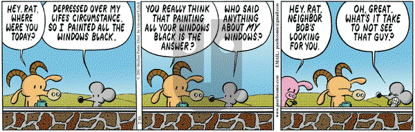 Pearls Before Swine on Saturday February 16, 2013 Comic Strip